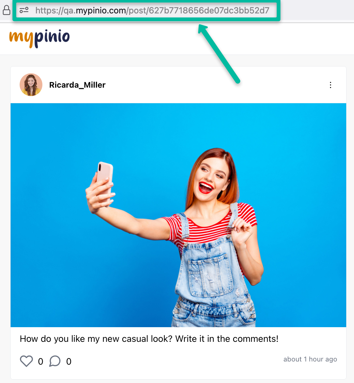 Share Post as an Influencer