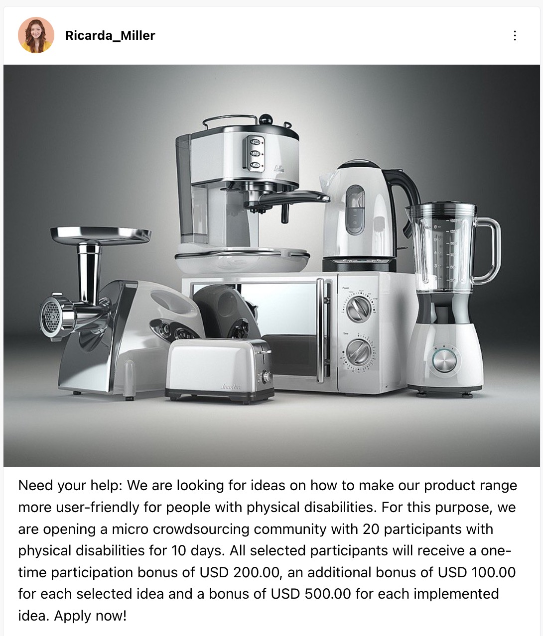 Crowdsourcing Community Platform