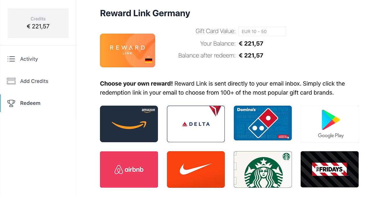 increase survey feedback by rewarding survey participants